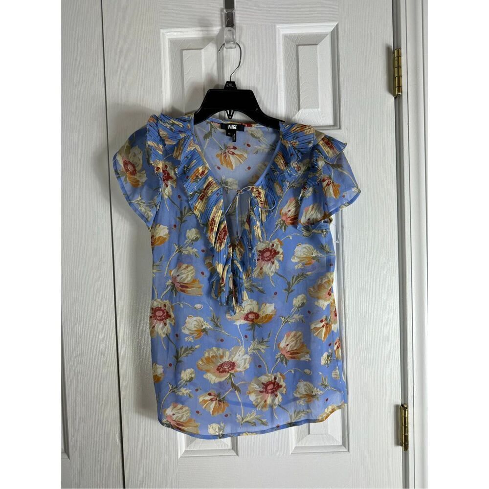 Paige Womens Blouse Size XS